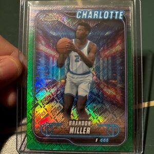 Topps Charlotte Brandon Miller